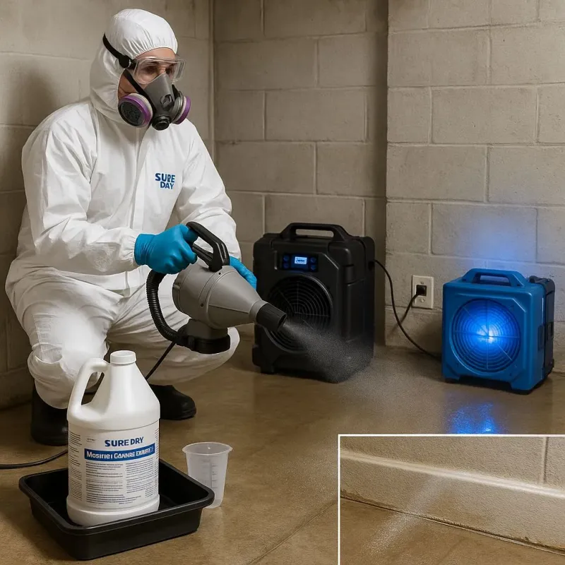 Sanitization and Odor Removal process in Union, MS