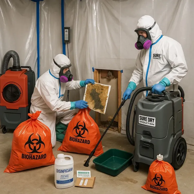 Contaminated Water Handling Protocols process in Union, MS
